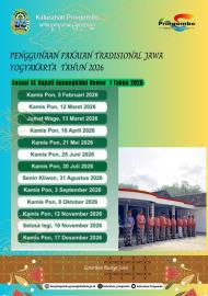 Kamis Pon Pamong Kalurahan Pringombo Kenakan Pakaian Tradisional Jawa Yogyakarta